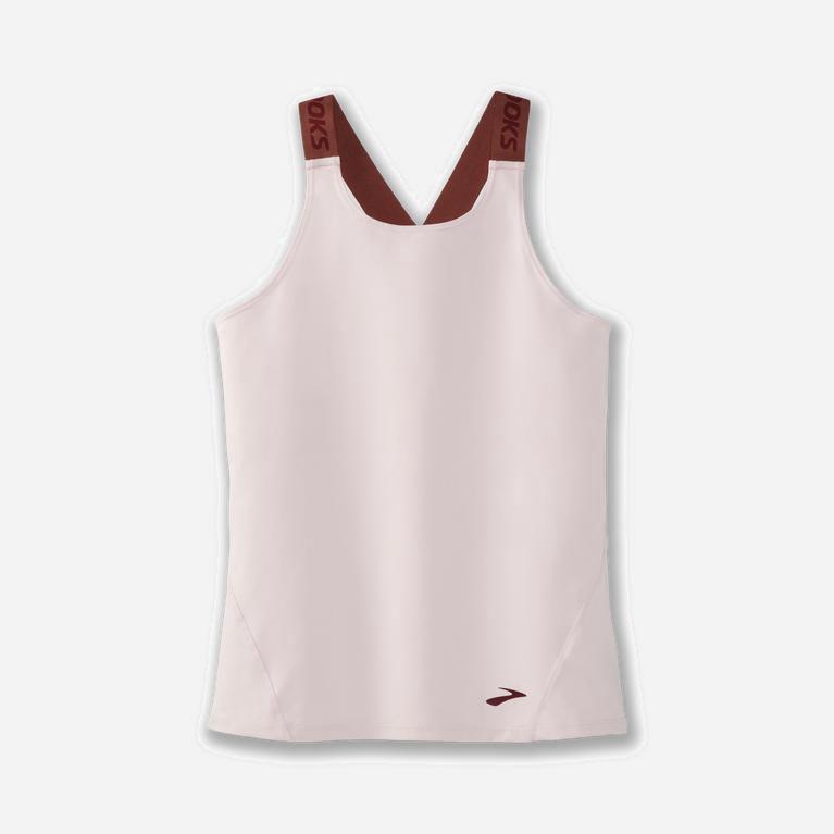 Brooks Pick-Up - Camiseta Sin Mangas Mujer - Rosas (LD0281753)